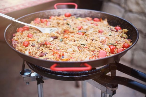Paella Burners, Two Other Ways